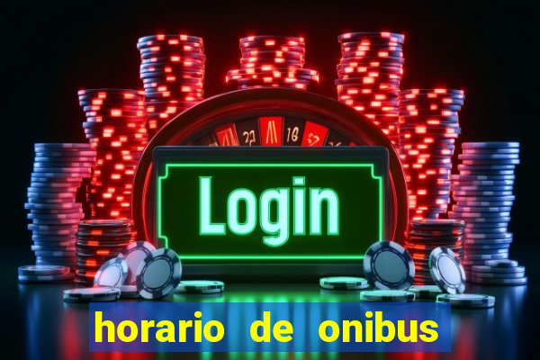 horario de onibus santos dumont x juiz de fora